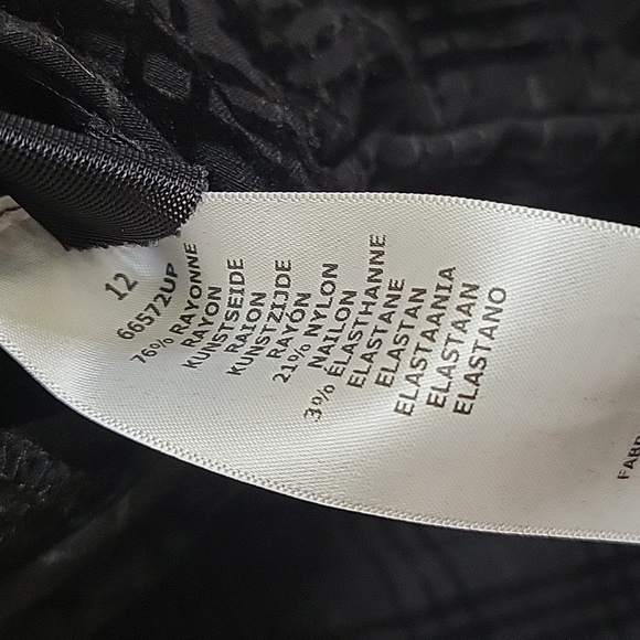 Velvet Plaid Trousers, Size 12 - Picture 3 of 7